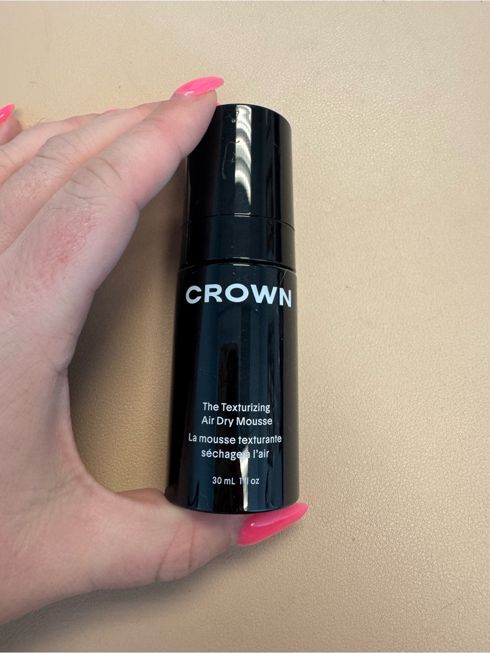 Crown Affair Texturizing Air Dry Mousse — Travel Size